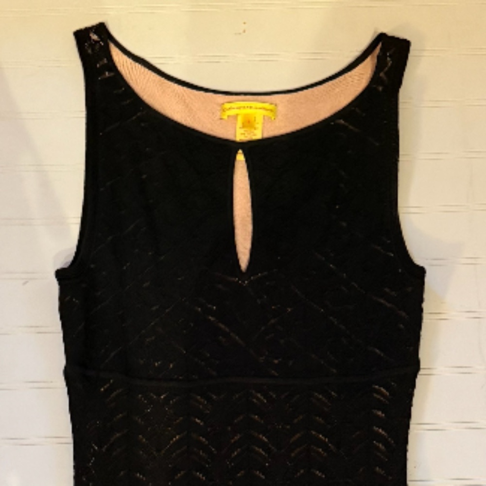 Catherine Malandrino Black Knit Dress